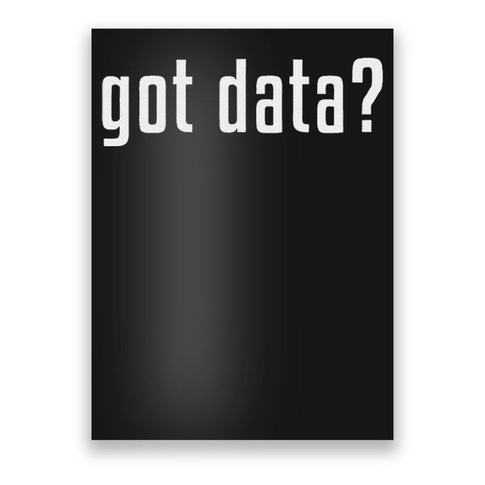 Got Data Funny Business Data Analyst Poster