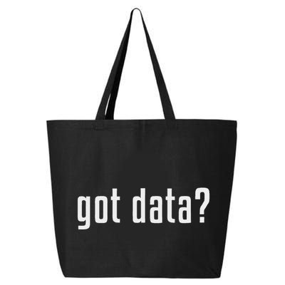 Got Data Funny Business Data Analyst 25L Jumbo Tote