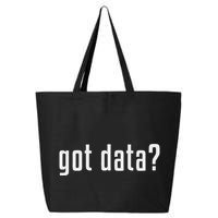 Got Data Funny Business Data Analyst 25L Jumbo Tote