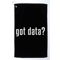 Got Data Funny Business Data Analyst Golf Towel