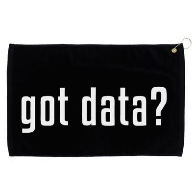 Got Data Funny Business Data Analyst Grommeted Golf Towel