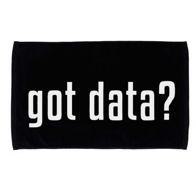 Got Data Funny Business Data Analyst Microfiber Hand Towel