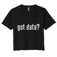 Got Data Funny Business Data Analyst Crop Top