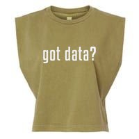 Got Data Funny Business Data Analyst Garment-Dyed Women's Muscle Tee