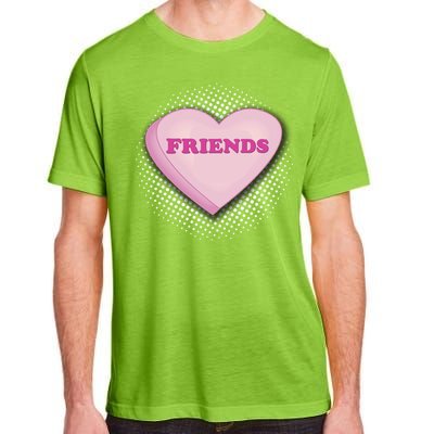 Galentines Day Friends Pink Heart Gift Adult ChromaSoft Performance T-Shirt