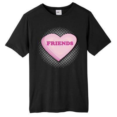 Galentines Day Friends Pink Heart Gift Tall Fusion ChromaSoft Performance T-Shirt