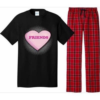 Galentines Day Friends Pink Heart Gift Pajama Set