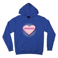 Galentines Day Friends Pink Heart Gift Hoodie