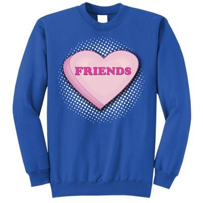 Galentines Day Friends Pink Heart Gift Sweatshirt