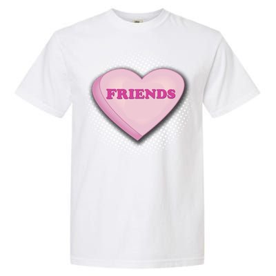 Galentines Day Friends Pink Heart Gift Garment-Dyed Heavyweight T-Shirt