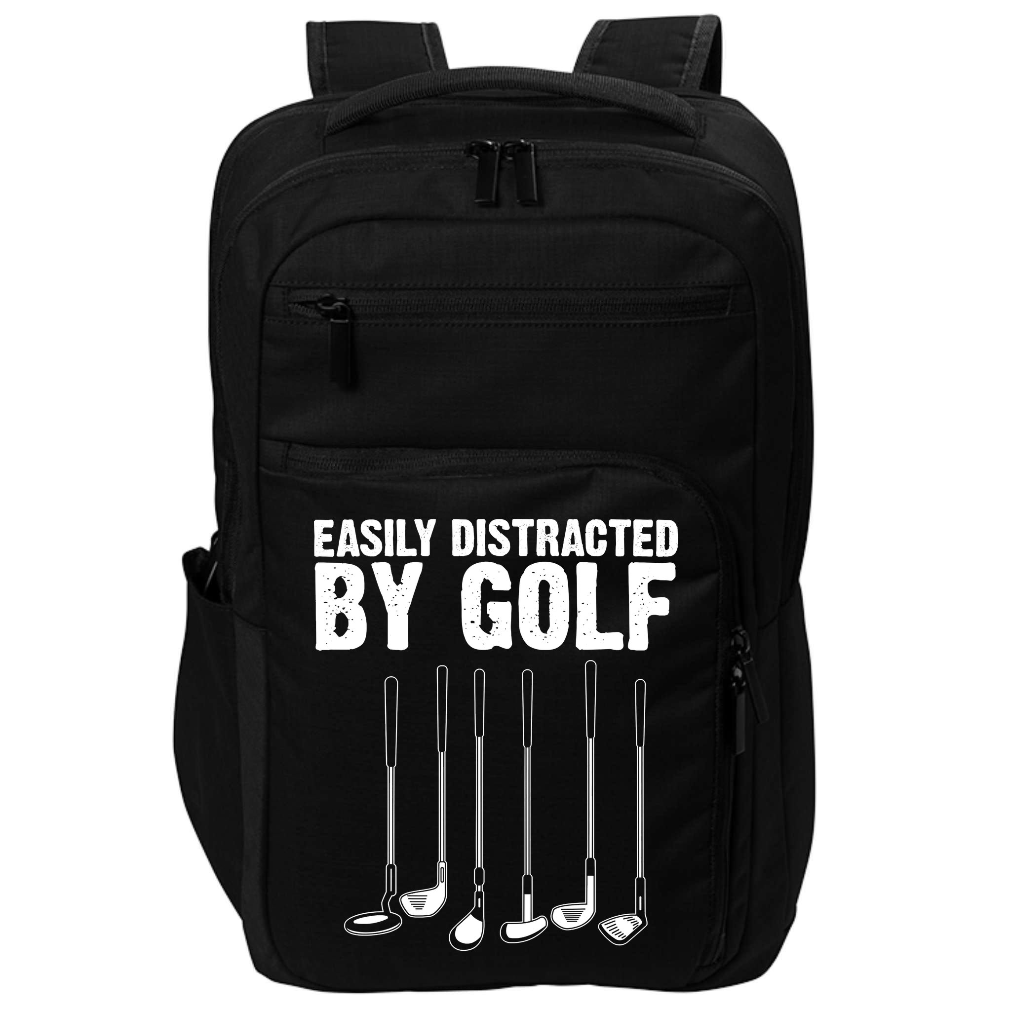 Golf Design Funny Golfing Sports Lover Golfers Impact Tech Backpack