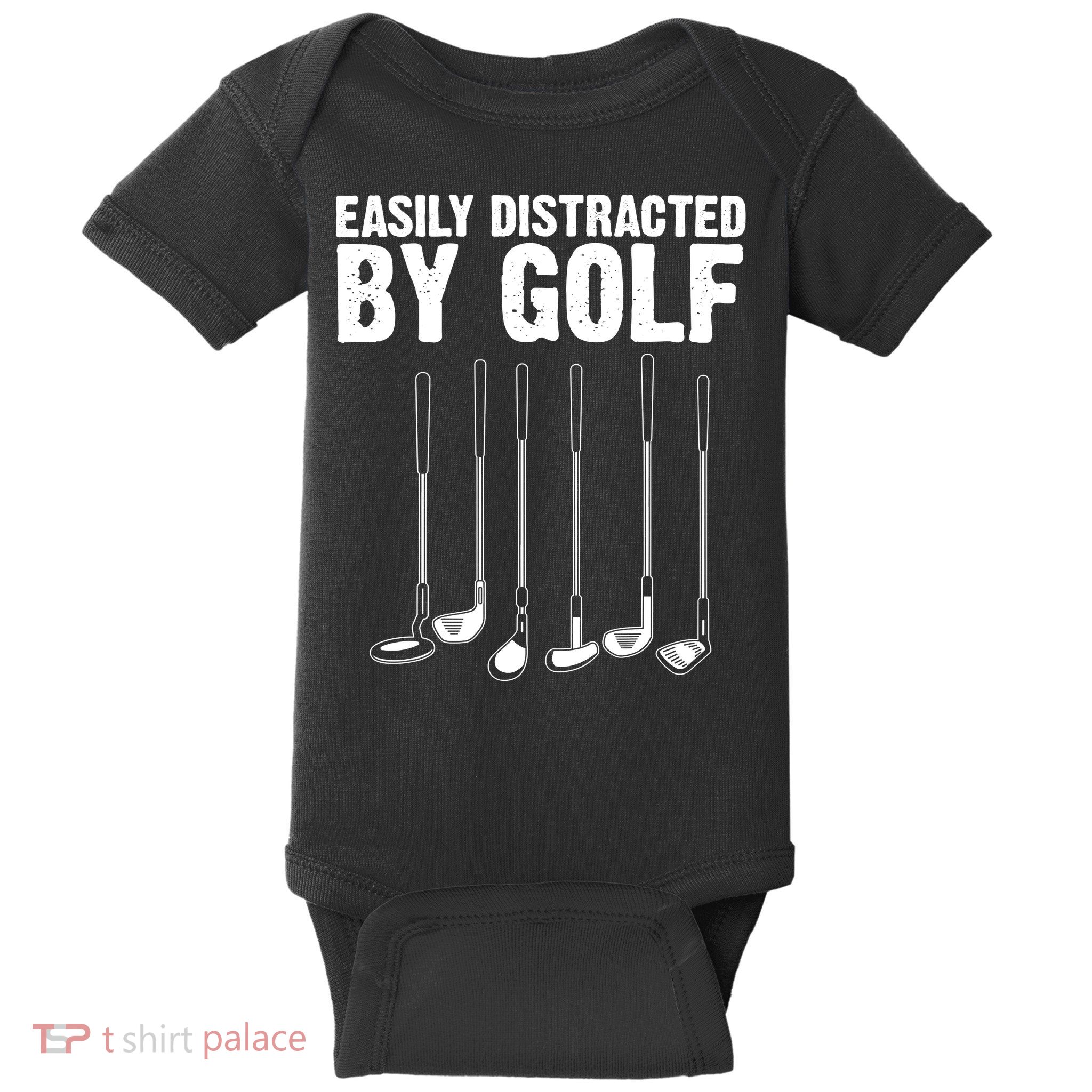Golf Design Funny Golfing Sports Lover Golfers Baby Bodysuit