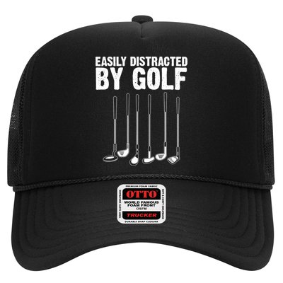 Golf Design Funny Golfing Sports Lover Golfers Trucker Hat