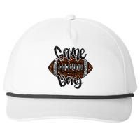 Game Day Football Bling Bling Football Lover Sport Season Snapback Five-Panel Rope Hat