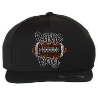 Game Day Football Bling Bling Football Lover Sport Season Wool Snapback Cap