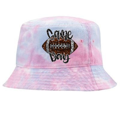 Game Day Football Bling Bling Football Lover Sport Season Tie-Dyed Bucket Hat