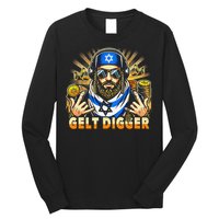 Gelt Digger Funny Jewish Rapper Isreali Long Sleeve Shirt