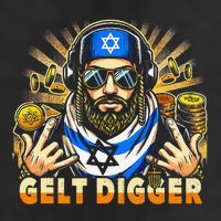 Gelt Digger Funny Jewish Rapper Isreali Adult Drive Performance Visor