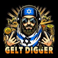 Gelt Digger Funny Jewish Rapper Isreali Cooling Performance Long Sleeve Crew