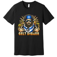 Gelt Digger Funny Jewish Rapper Isreali Premium T-Shirt