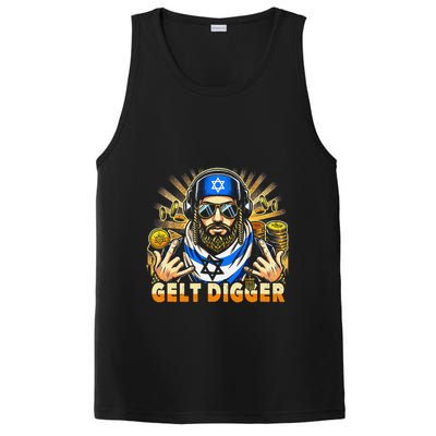 Gelt Digger Funny Jewish Rapper Isreali PosiCharge Competitor Tank