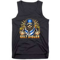 Gelt Digger Funny Jewish Rapper Isreali Tank Top