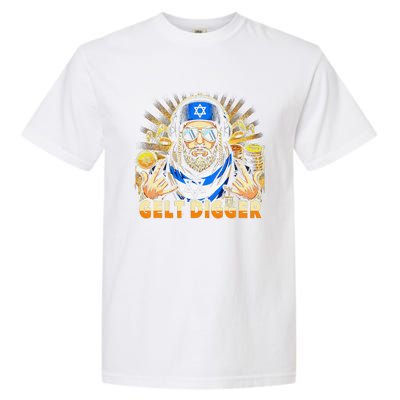 Gelt Digger Funny Jewish Rapper Isreali Garment-Dyed Heavyweight T-Shirt