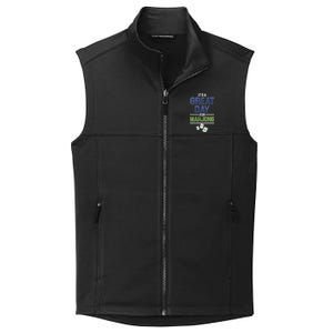 Great Day For Mahjong Player Chinese Board Game Solitaire Funny Gift Collective Smooth Fleece Vest