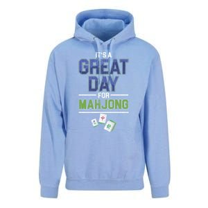 Great Day For Mahjong Player Chinese Board Game Solitaire Funny Gift Unisex Surf Hoodie