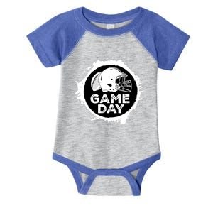 Game Day Football College High School Stadium Mom Dad Fan Gift Infant Baby Jersey Bodysuit