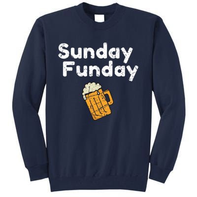 Game Day Funny Sunday Sports Funday Drinking Football Tall Sweatshirt