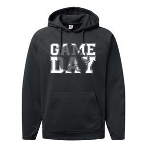 Game Day Fantasy Football Season Funny Performance Fleece Hoodie