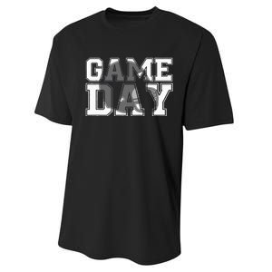 Game Day Fantasy Football Season Funny Performance Sprint T-Shirt