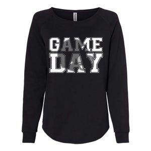 Game Day Fantasy Football Season Funny Womens California Wash Sweatshirt