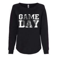 Game Day Fantasy Football Season Funny Womens California Wash Sweatshirt