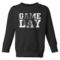 Game Day Fantasy Football Season Funny Toddler Sweatshirt