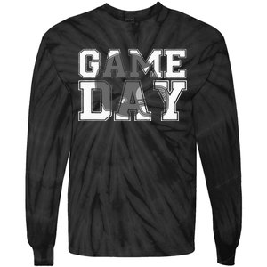 Game Day Fantasy Football Season Funny Tie-Dye Long Sleeve Shirt