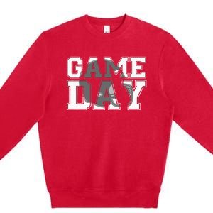 Game Day Fantasy Football Season Funny Premium Crewneck Sweatshirt