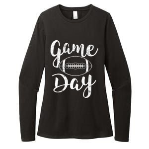 Game Day Football Cute Football Top Meaningful Gift Womens CVC Long Sleeve Shirt