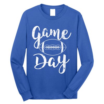 Game Day Football Cute Football Top Meaningful Gift Long Sleeve Shirt