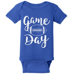 Game Day Football Cute Football Top Meaningful Gift Baby Bodysuit