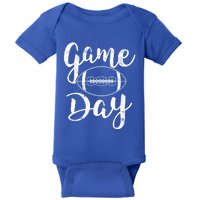 Game Day Football Cute Football Top Meaningful Gift Baby Bodysuit