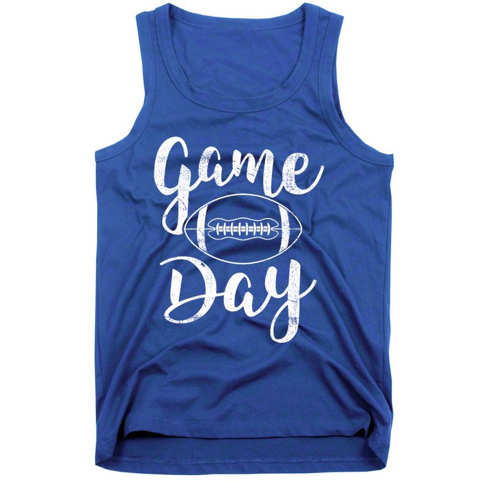 Game Day Football Cute Football Top Meaningful Gift Tank Top