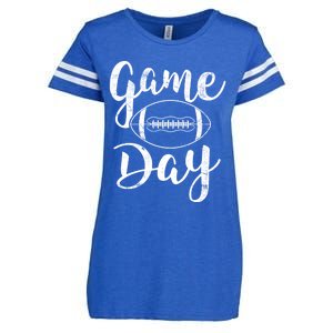 Game Day Football Cute Football Top Meaningful Gift Enza Ladies Jersey Football T-Shirt