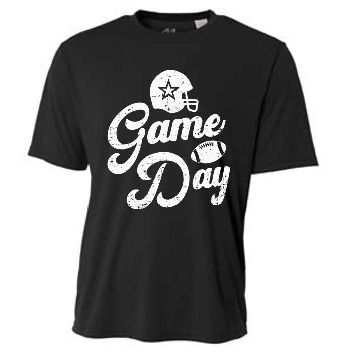 Game Day Fantasy Football Season FunnyVintage Cooling Performance Crew T-Shirt