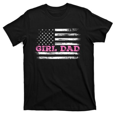 Girl Dad FatherS Day Dad Daughter Dad Of Outnumbered T-Shirt