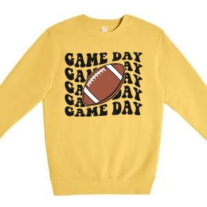 Game Day Football Fan Premium Crewneck Sweatshirt