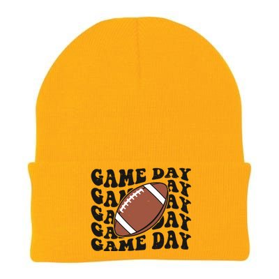 Game Day Football Fan Knit Cap Winter Beanie