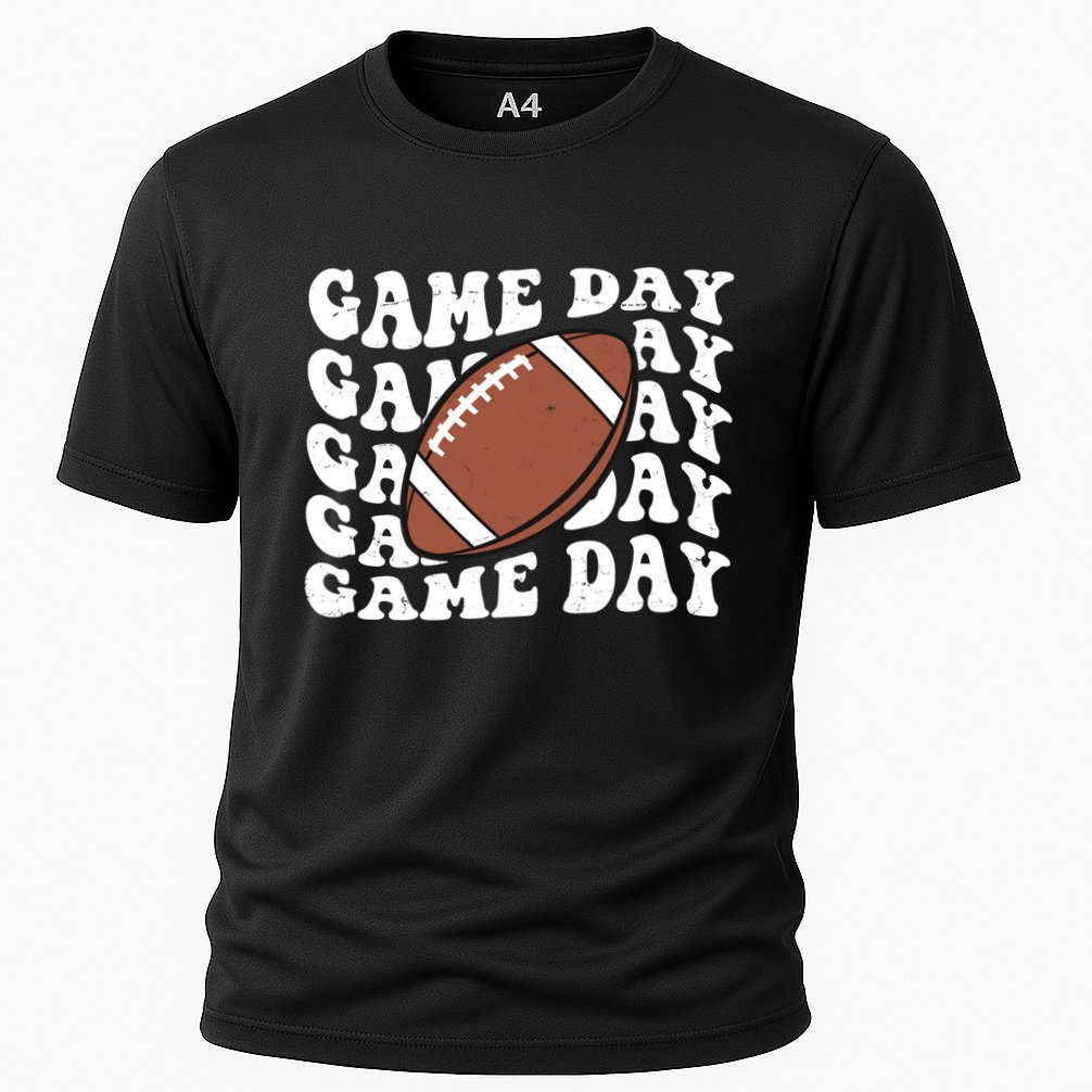 Game Day Football Fan Cooling Performance Crew T-Shirt