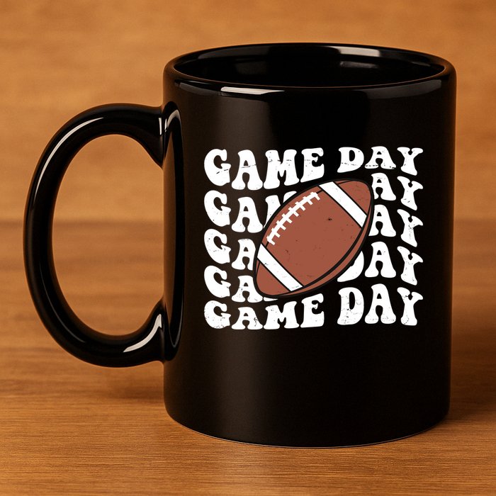 Game Day Football Fan 11oz C Handle Ceramic Mug